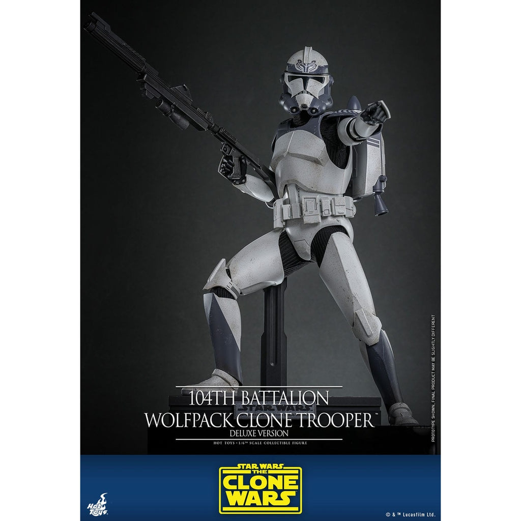 Product image Star Wars: The Clone Wars - 104th Battalion Wolfpack Clone Trooper 1:6 Scale Action Figure