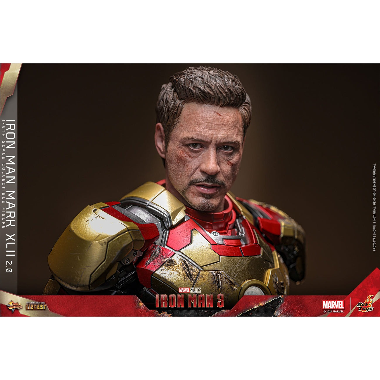 Product image Iron Man 3 - Iron Man Mark XLII Masterpiece Diecast 1:6 Deluxe Action Figure