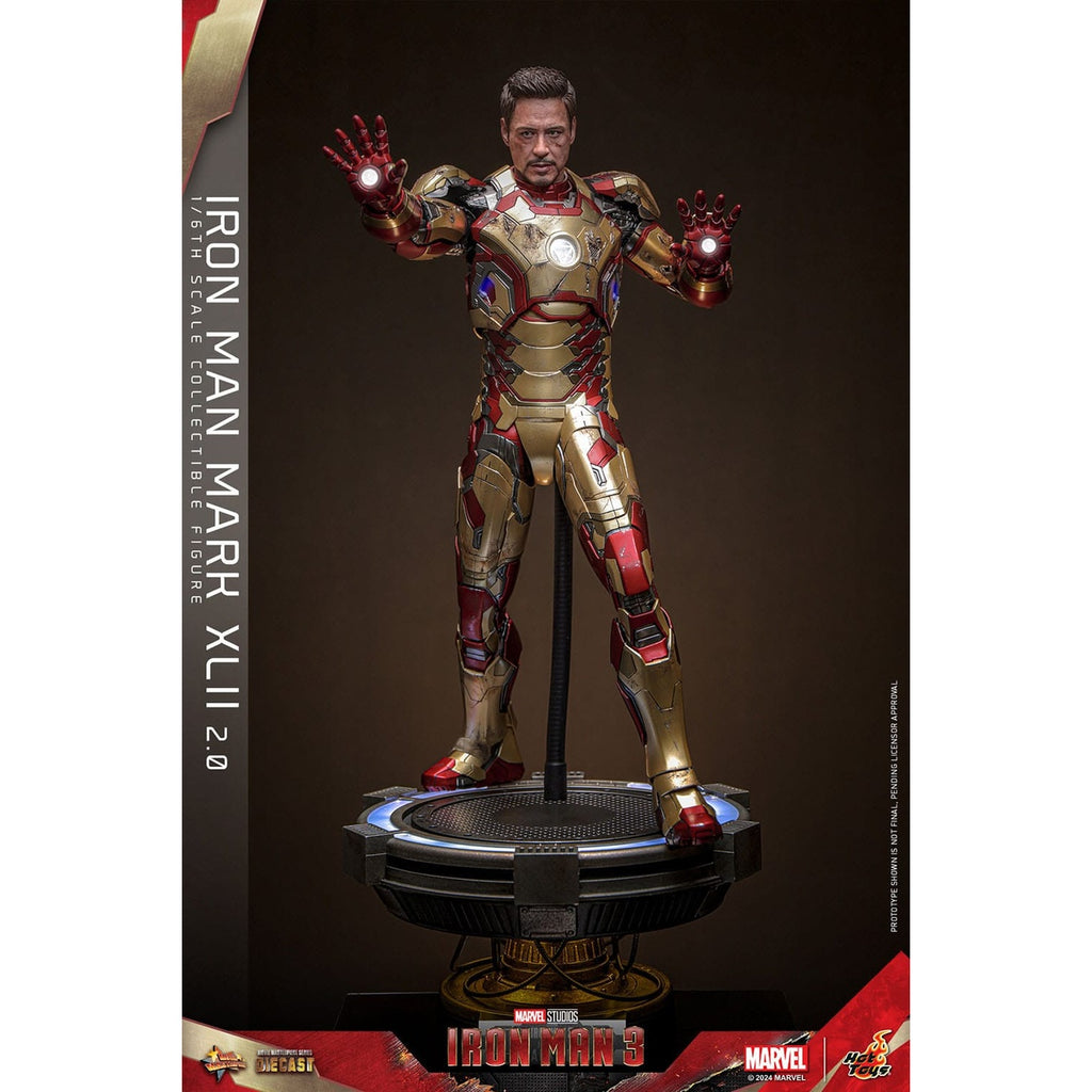 Product image Iron Man 3 - Iron Man Mark XLII Masterpiece Diecast 1:6 Deluxe Action Figure
