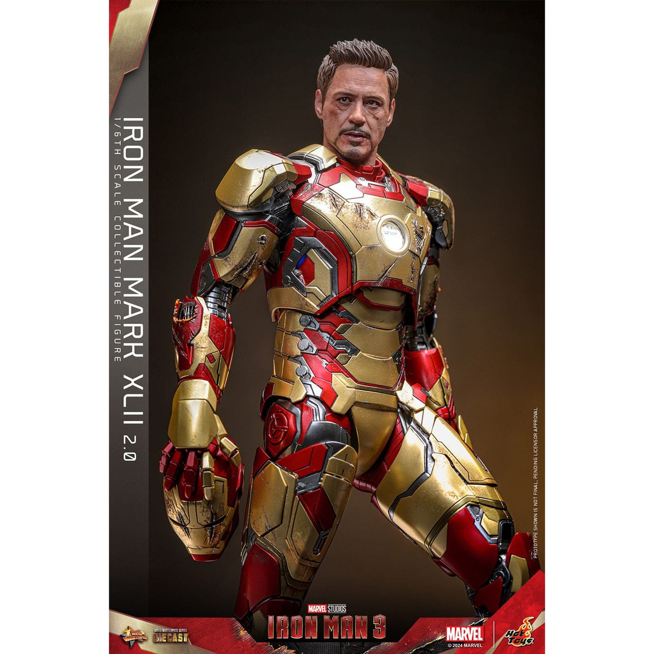 Product image Iron Man 3 - Iron Man Mark XLII Masterpiece Diecast 1:6 Deluxe Action Figure