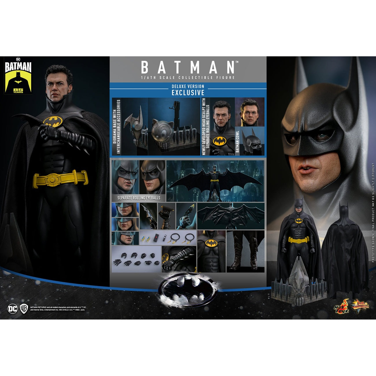 Product image Batman v Superman: Dawn of Justice - Batman Masterpiece 1:6 Scale Action Figure Deluxe Version