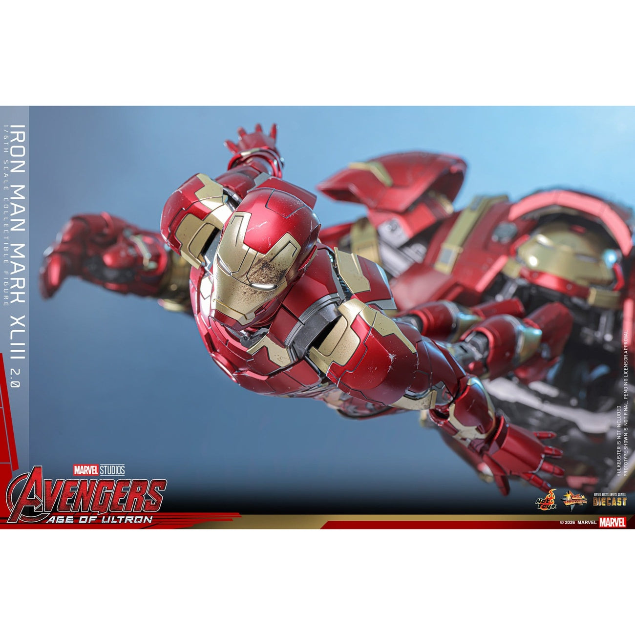 Product image Avengers: Age of Ultron - Iron Man Mark XLIII Masterpiece Diecast 1:6 Action Figure