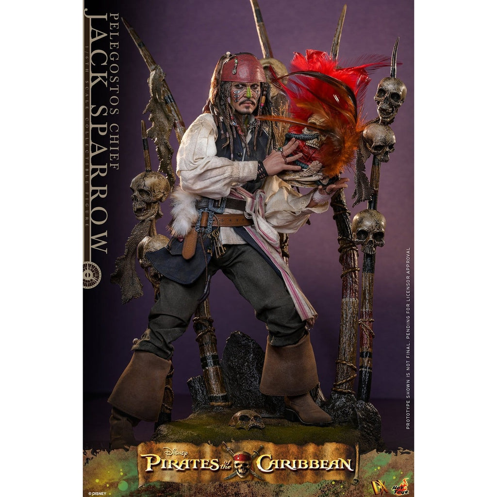 Product image Pirates of the Caribbean - Pelegostos Chief Jack Sparrow 1:6 Action Figure