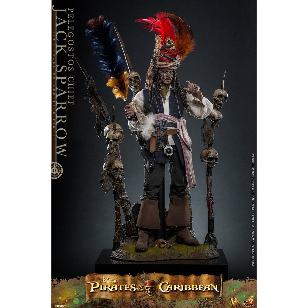 Product image Pirates of the Caribbean - Pelegostos Chief Jack Sparrow 1:6 Action Figure