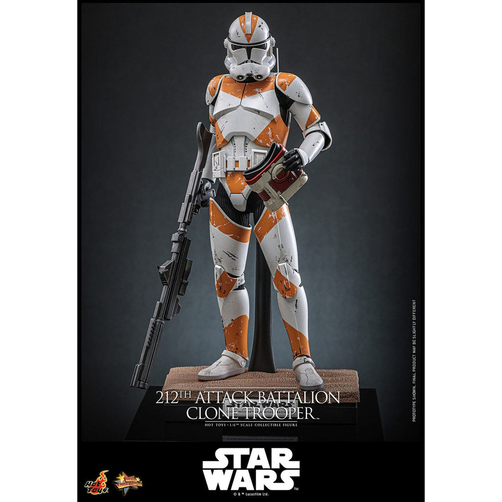 Product image Star Wars: The Clone Wars - 212th Attack Battalion Clone Trooper Action Figure 1:6 Deluxe Version