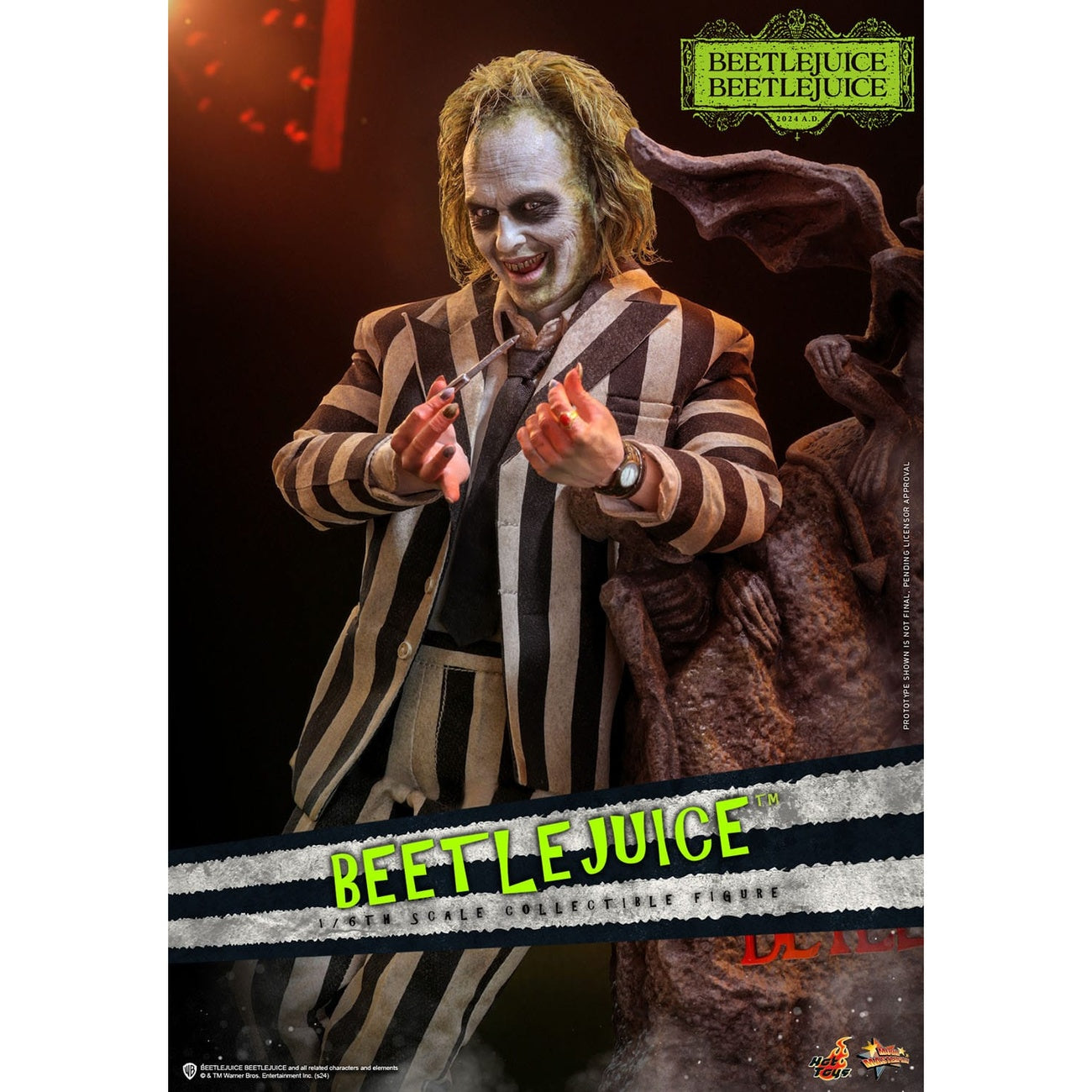 Product image Beetlejuice Masterpiece 1:6 Action Figure - Beetlejuice