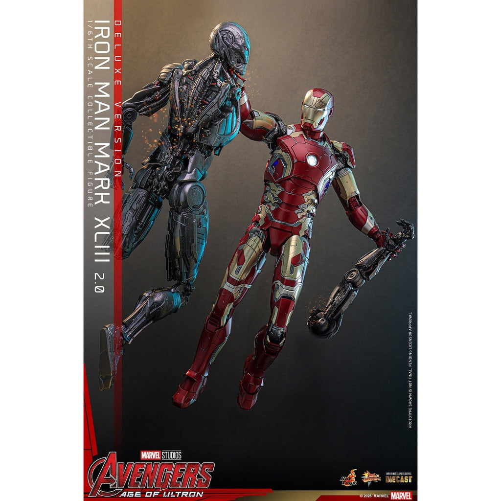 Product image Avengers: Age of Ultron - Iron Man Mark XLIII Masterpiece 1:6 Scale Action Figure Deluxe Version