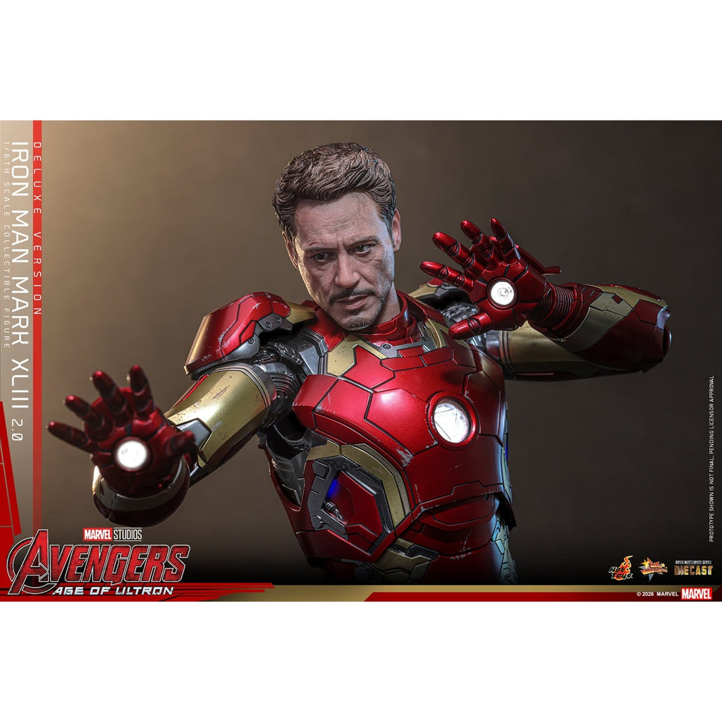 Product image Avengers: Age of Ultron - Iron Man Mark XLIII Masterpiece 1:6 Scale Action Figure Deluxe Version