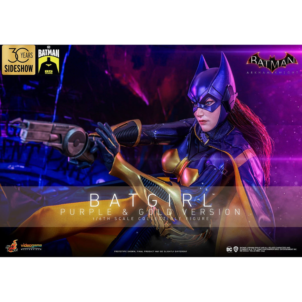 Product image Batman: Arkham Knight – Batgirl Masterpiece Action Figure 1:6 Purple and Gold Version Exclusive