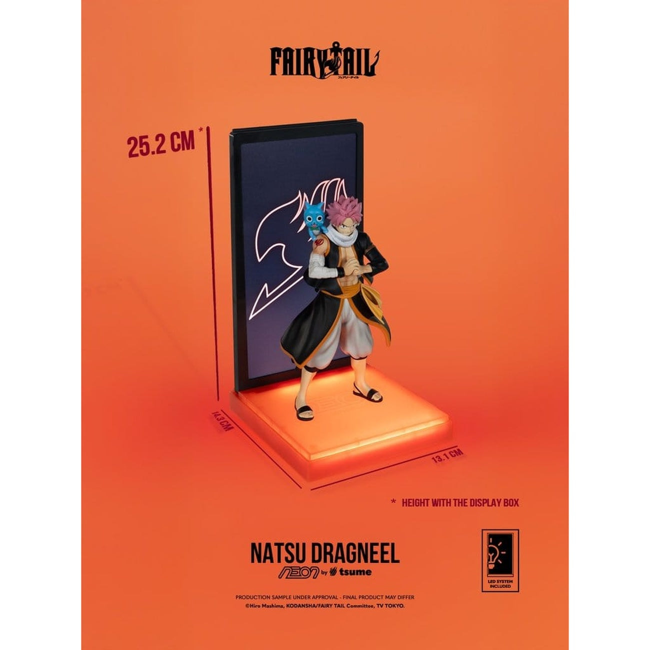 Product image Fairy Tail - Natsu Dragneel Neon Figure 1:9