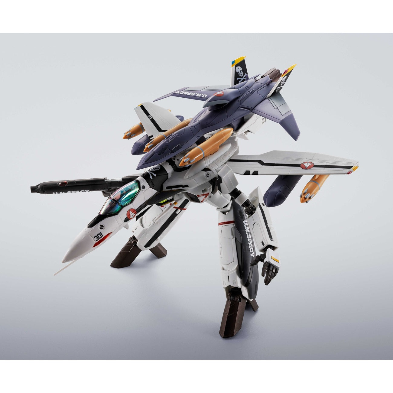 Product image Macross - VF-0S Phoenix & QF-2200D-B Action Figure Set