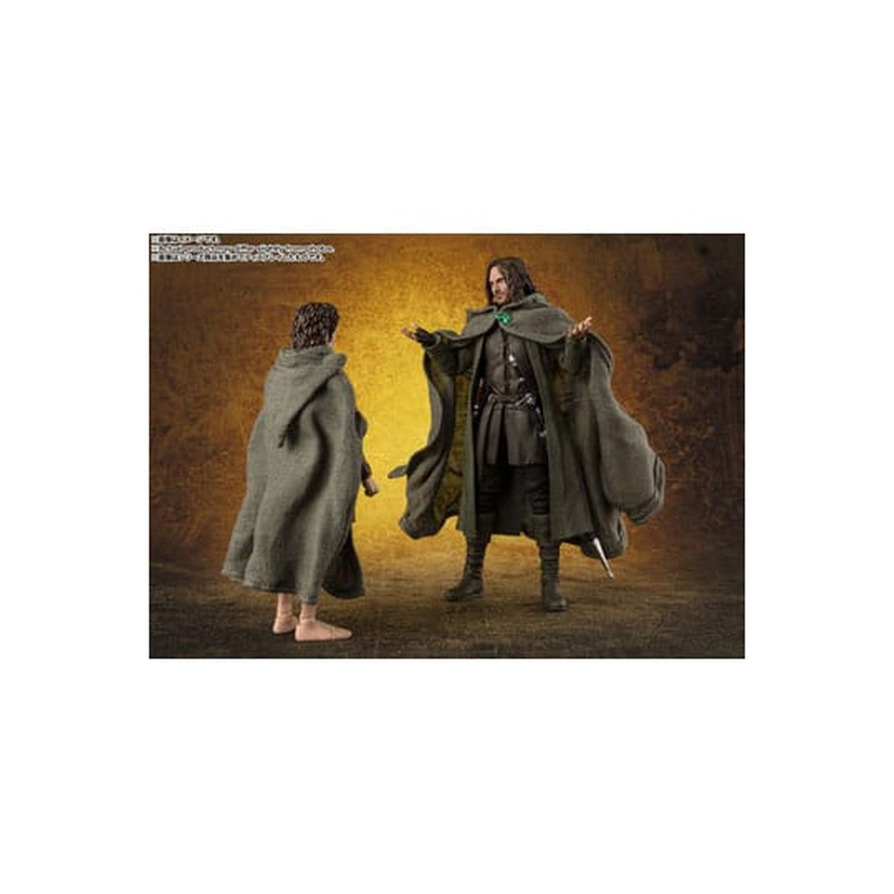 Product image The Lord of the Rings - Frodo Baggins & Gollum S.H. Figuarts Action Figure Set