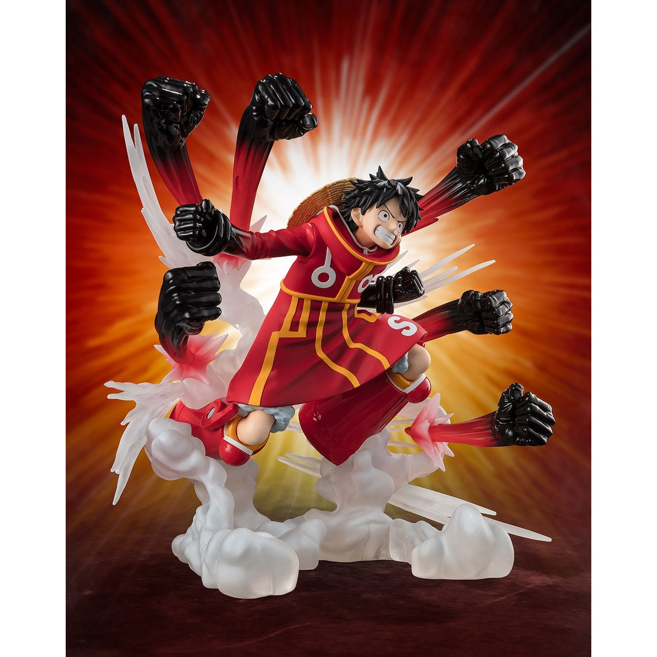 Product image One Piece - Monkey D. Luffy - Gum-Gum Hawk Gatling Figuarts ZERO Extra Battle Figure