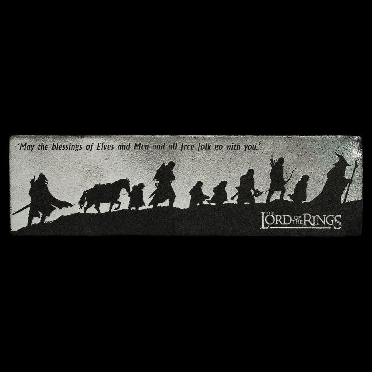 Product image The Lord of the Rings - The Fellowship of the Ring Leather Bookmark