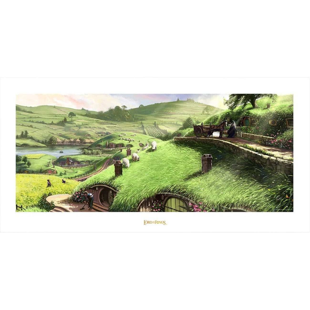 Product image The Lord of the Rings - The Shire Art Print