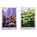 Product image The Lord of the Rings - Rivendell & Hobbiton Tea Towel Set of 2