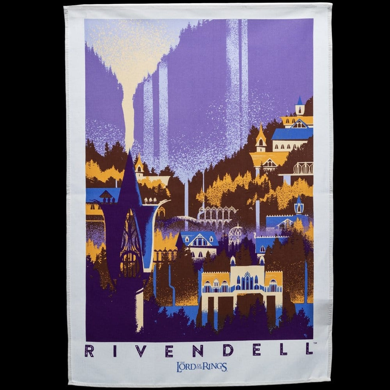 Product image The Lord of the Rings - Rivendell & Hobbiton Tea Towel Set of 2