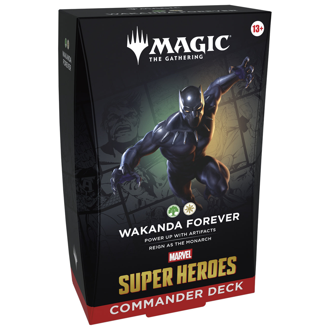 Product image Marvel Super Heroes Wakanda Forever Commander Deck English Version - Magic: The Gathering