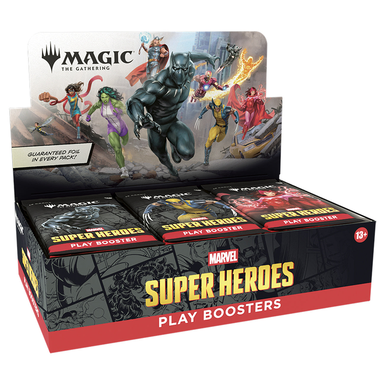 Product image Marvel Super Heroes Play Booster English Version – Magic: The Gathering Display