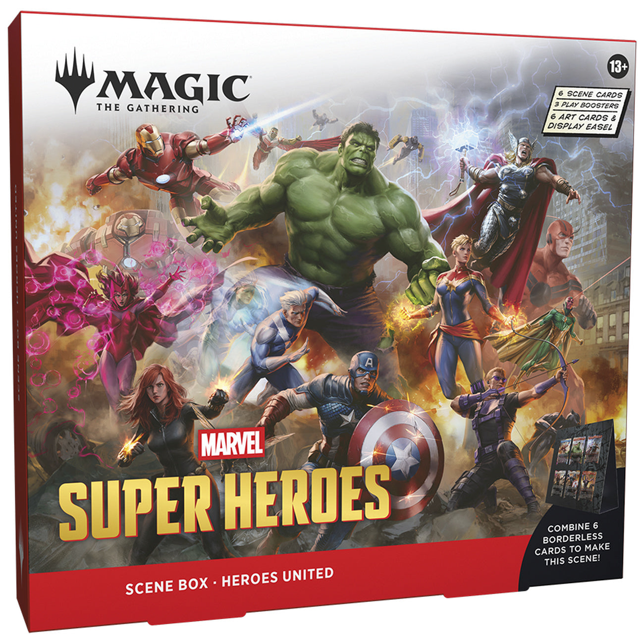 Product image Marvel Super Heroes Scene Box Heroes United English Version - Magic: The Gathering