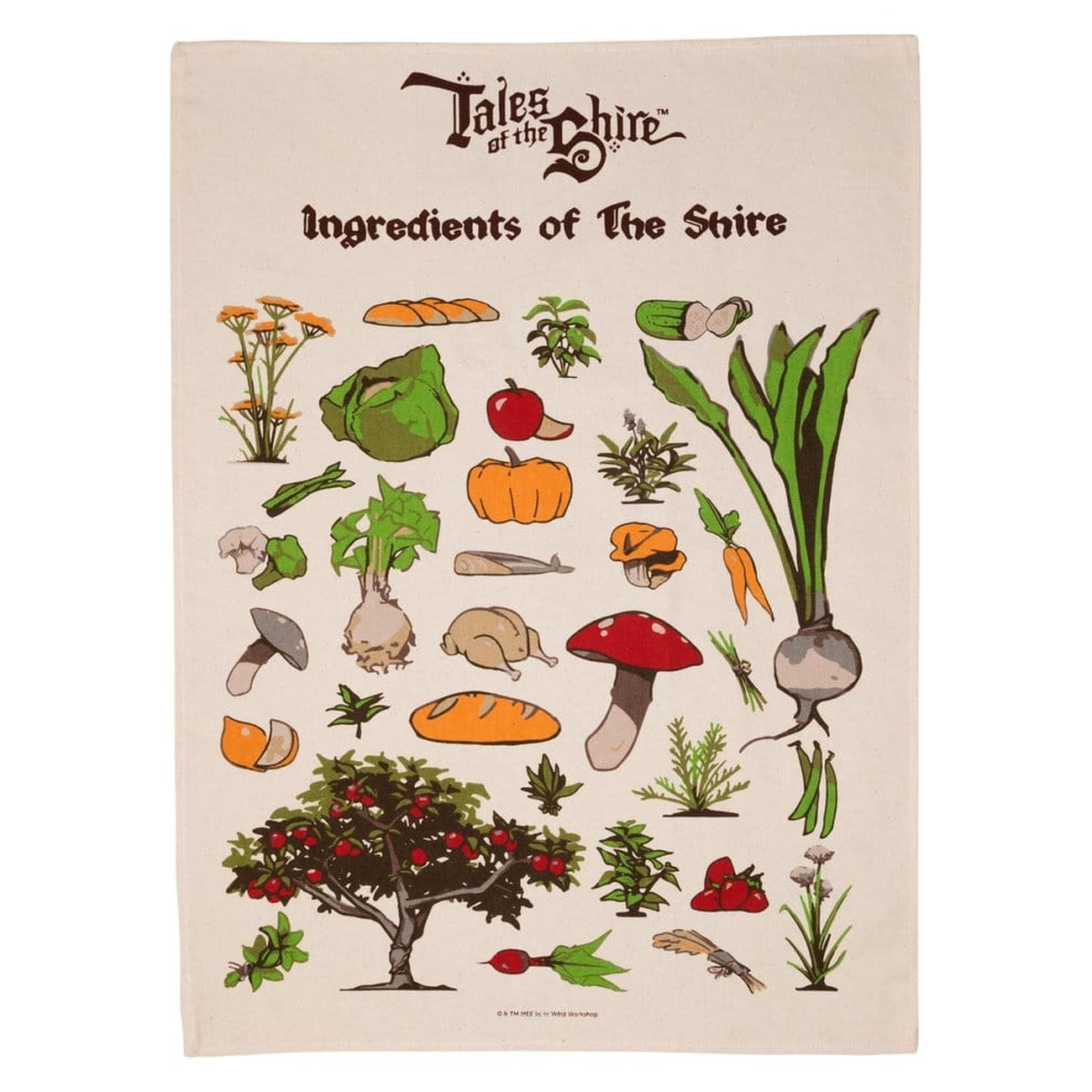 Product image The Lord of the Rings - Tales of the Shire Tea Towel