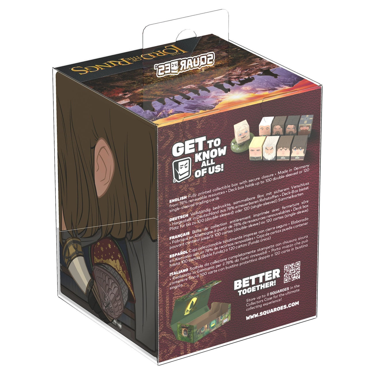 Product image Boromir Trading Card Box Ultimate Guard - The Lord of the Rings