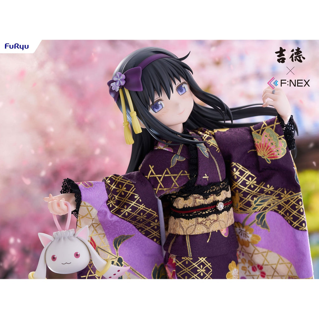 Product image Puella Magi Madoka Magica F:NEX PVC Statue 1/4 Rebellion Homura Akemi Japanese Doll 45 cm