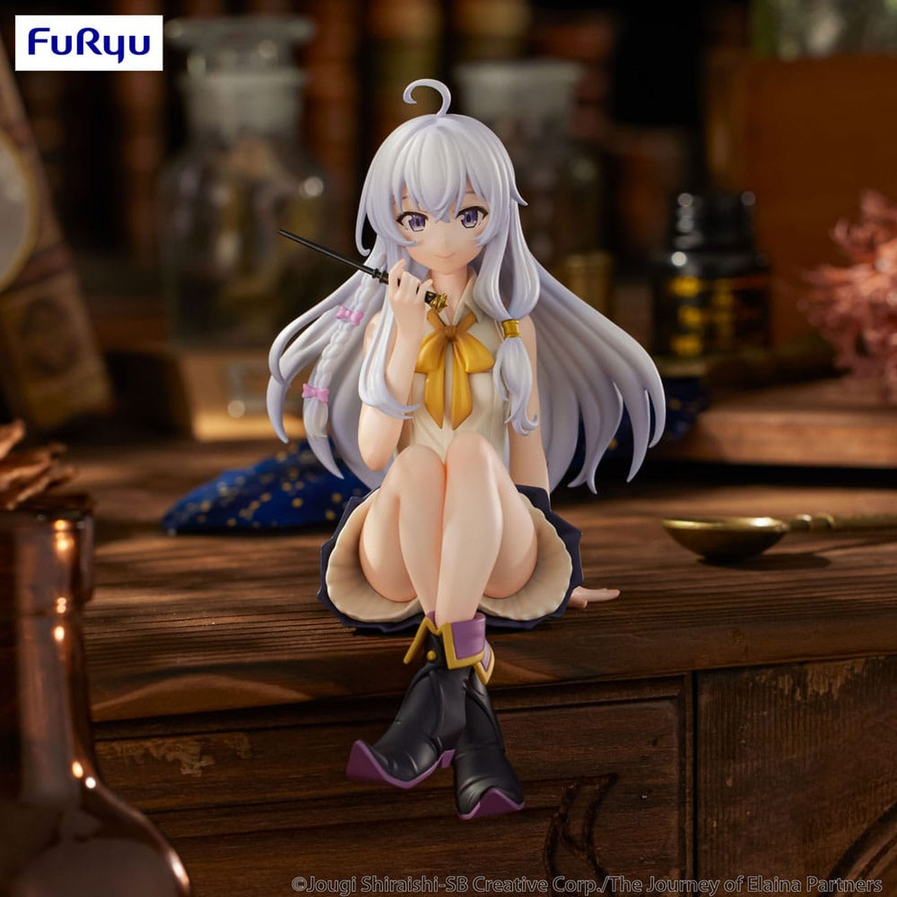 Product image Wandering Witch: The Journey of Elaina Noodle Stopper PVC Statue Elaina 13 cm