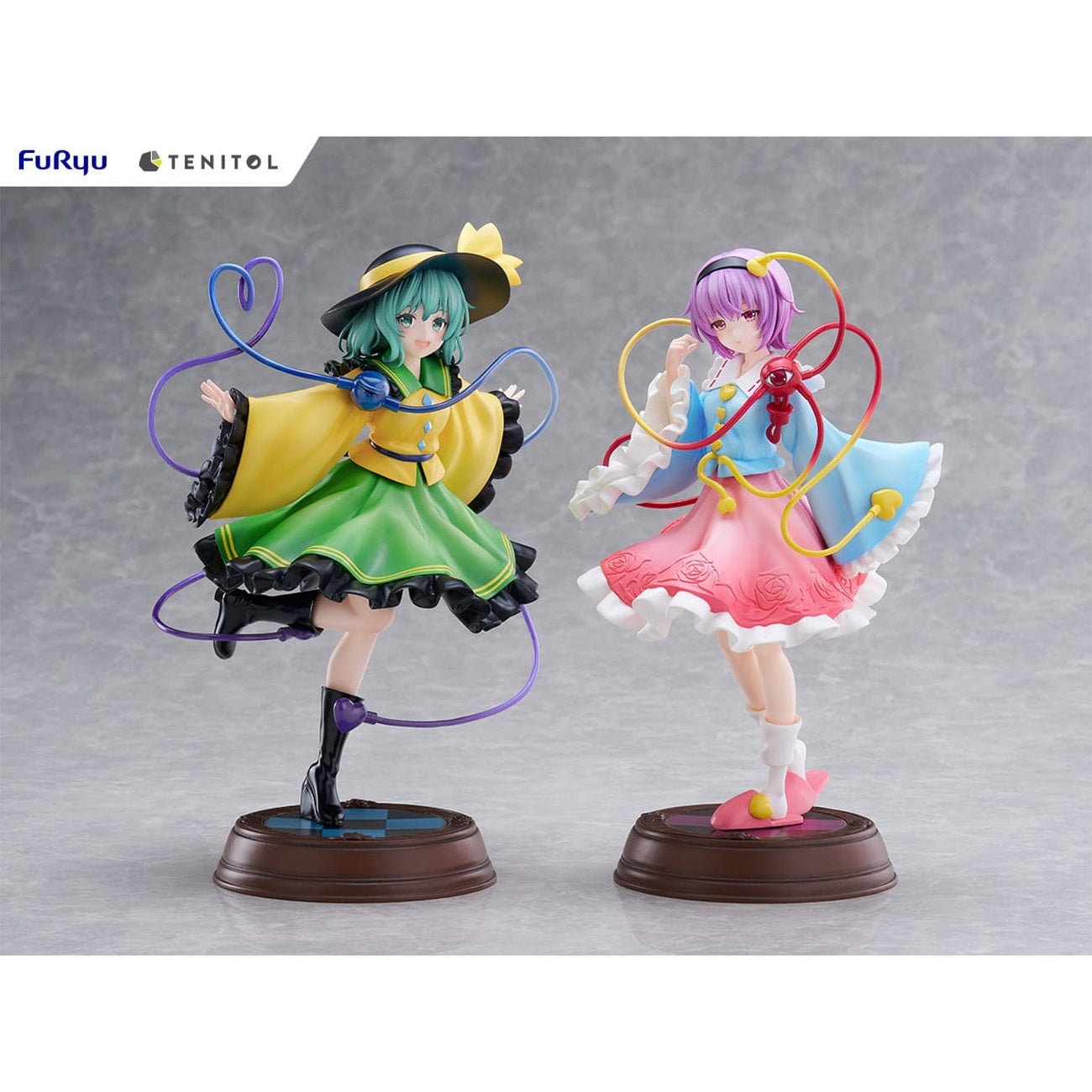 Product image Touhou Project Tenitol PVC Statue Koishi Komeiji & Satori Komeiji 22 cm