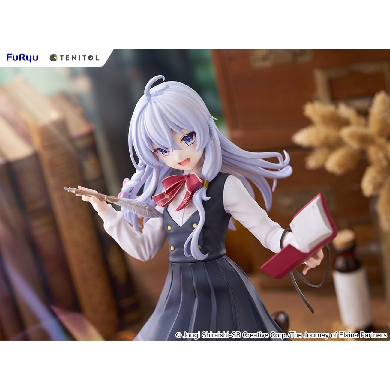 Product image Wandering Witch: The Journey of Elaina Tenitol Tall PVC Statue Elaina School Uniform Ver. 29 cm
