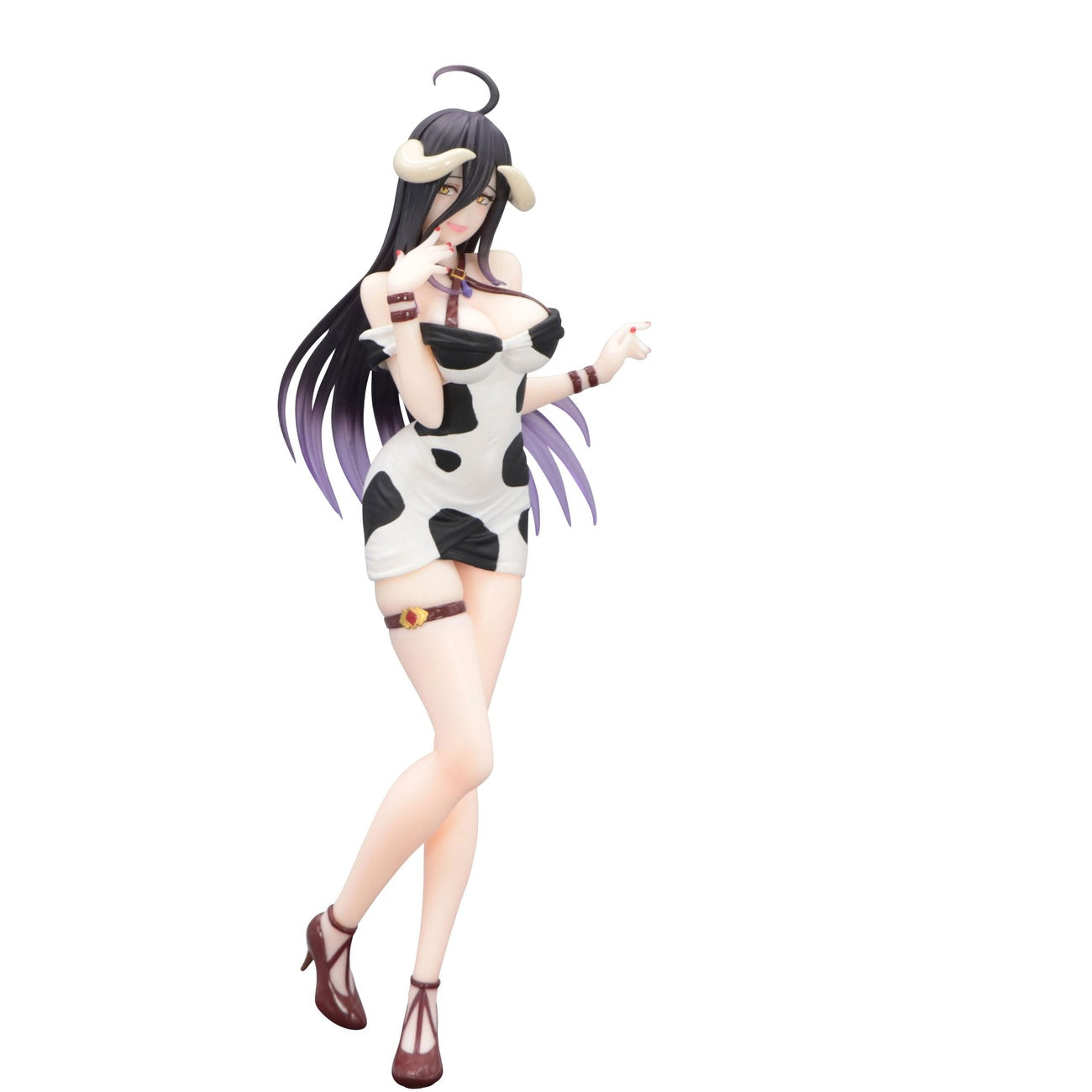 Product image Overlord Trio-Try-iT PVC Statue Albedo Mini Dress Cow Pattern Ver. 21 cm