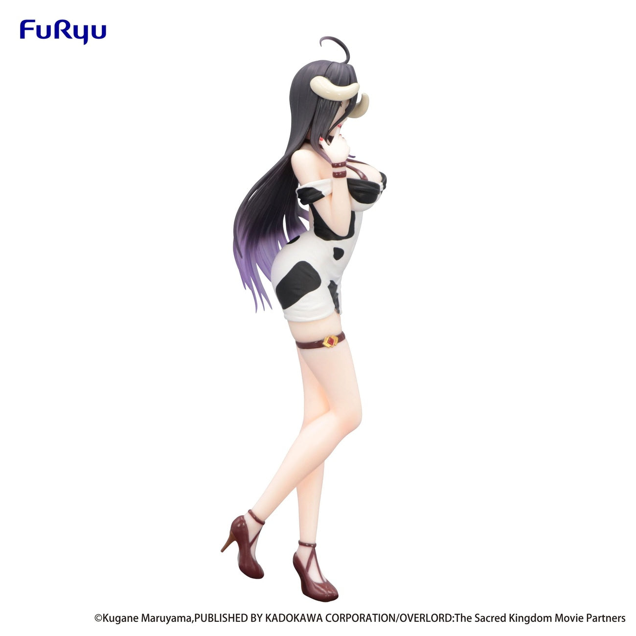 Product image Overlord Trio-Try-iT PVC Statue Albedo Mini Dress Cow Pattern Ver. 21 cm