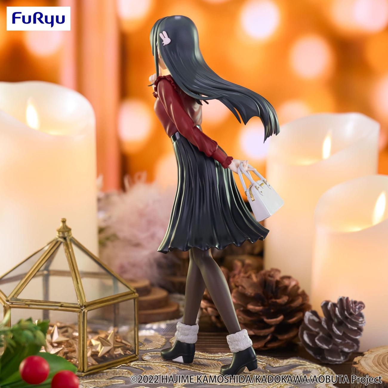 Product image Rascal Does Not Dream of Bunny Girl Senpai Trio-Try-iT PVC Statue Mai Sakurajima Winter Outfit Ver. 21 cm