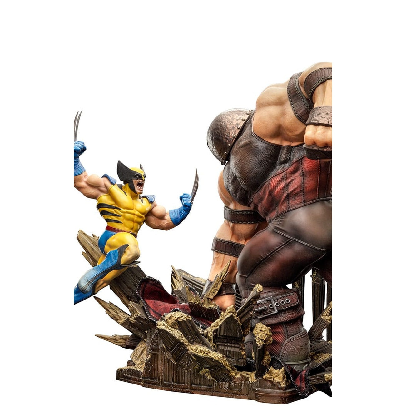 Product image Marvel BDS Art Scale 1/10 Statue Wolverine vs Juggernaut heo EU Exclusive 30 cm