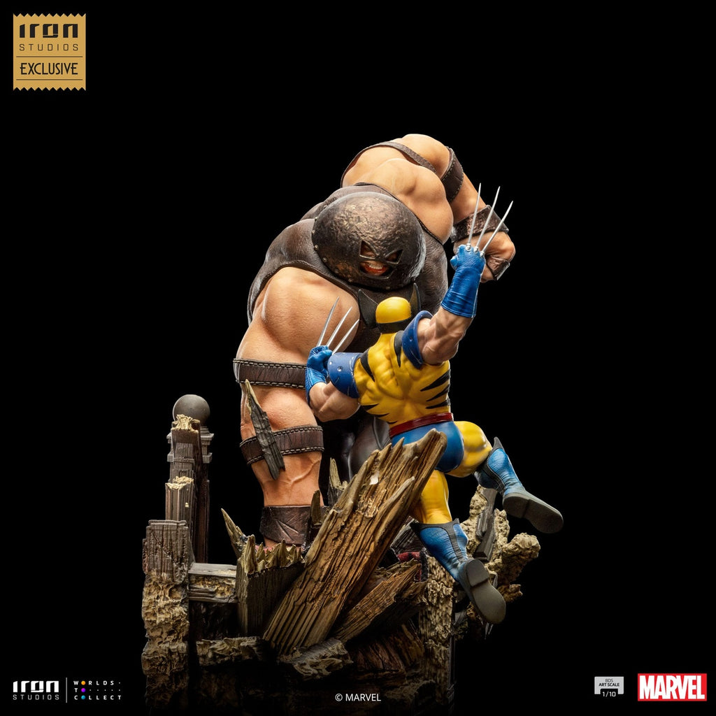 Product image Marvel BDS Art Scale 1/10 Statue Wolverine vs Juggernaut heo EU Exclusive 30 cm