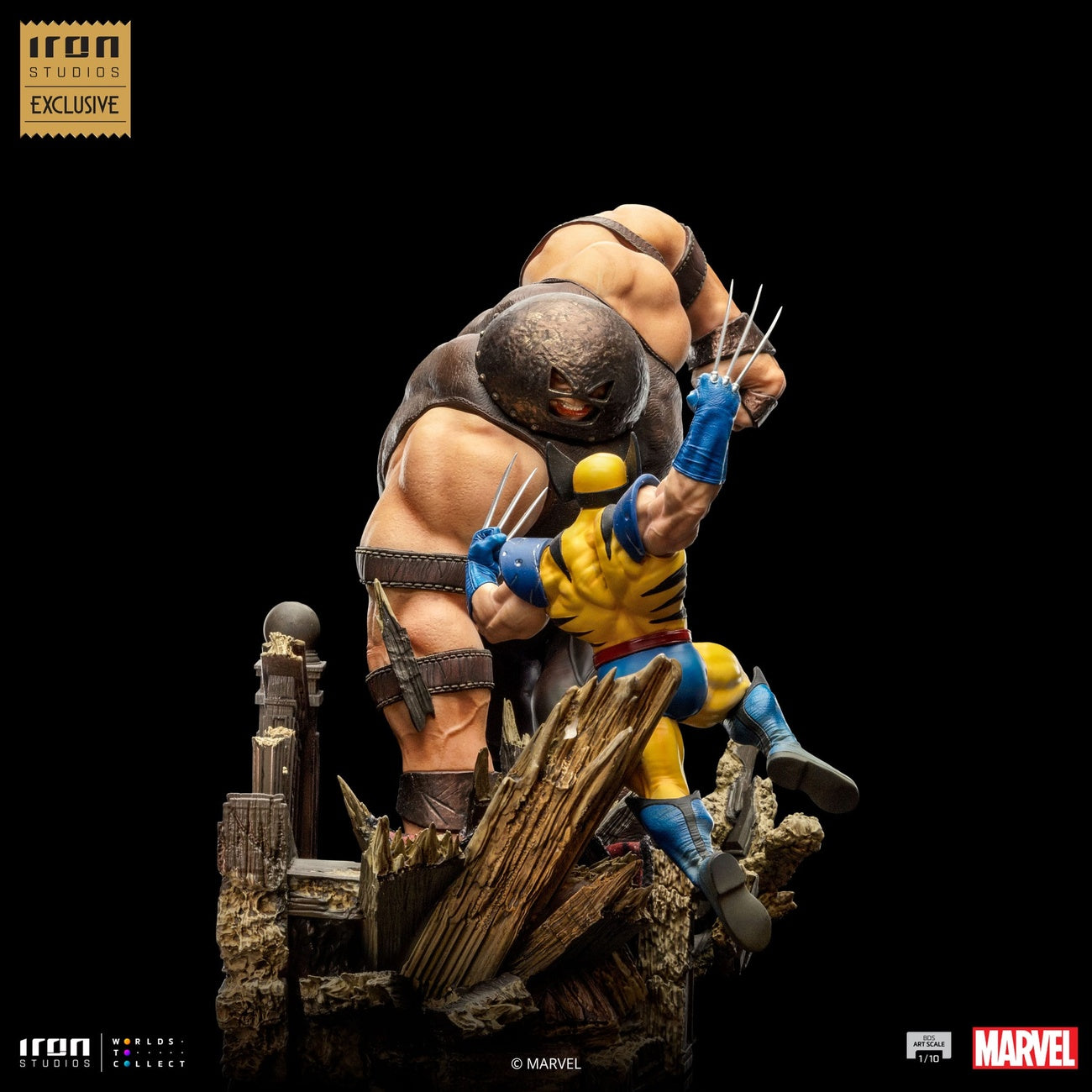 Product image Marvel BDS Art Scale 1/10 Statue Wolverine vs Juggernaut heo EU Exclusive 30 cm