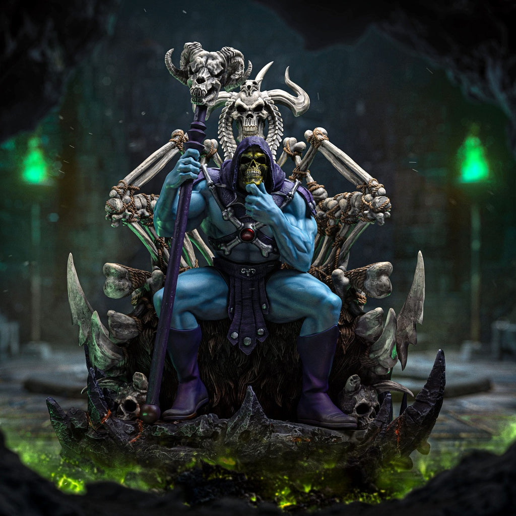 Product image Masters of the Universe Prime Scale Statue 1/3 Skeletor 10th Anniversary Ver. 67 cm