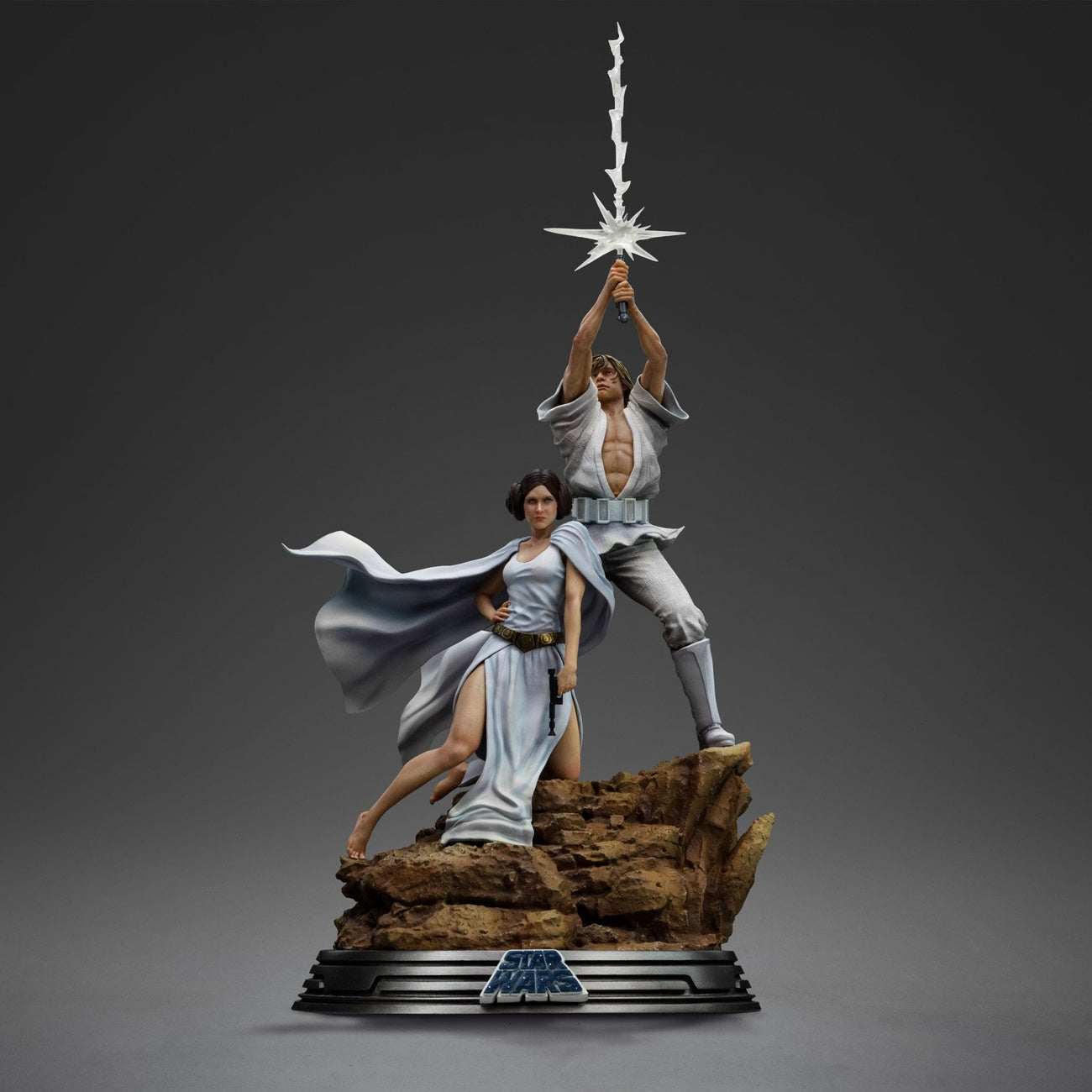 Product image Star Wars Deluxe Art Scale Statue 1/10 Luke and Leia 41 cm