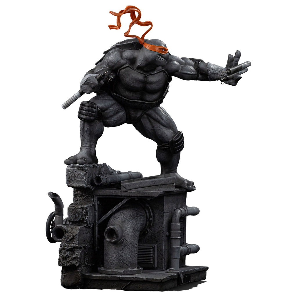 Product image Teenage Mutant Ninja Turtles Art Scale Statue 1/10 Michelangelo Black and White Variant 26 cm heo exclusive