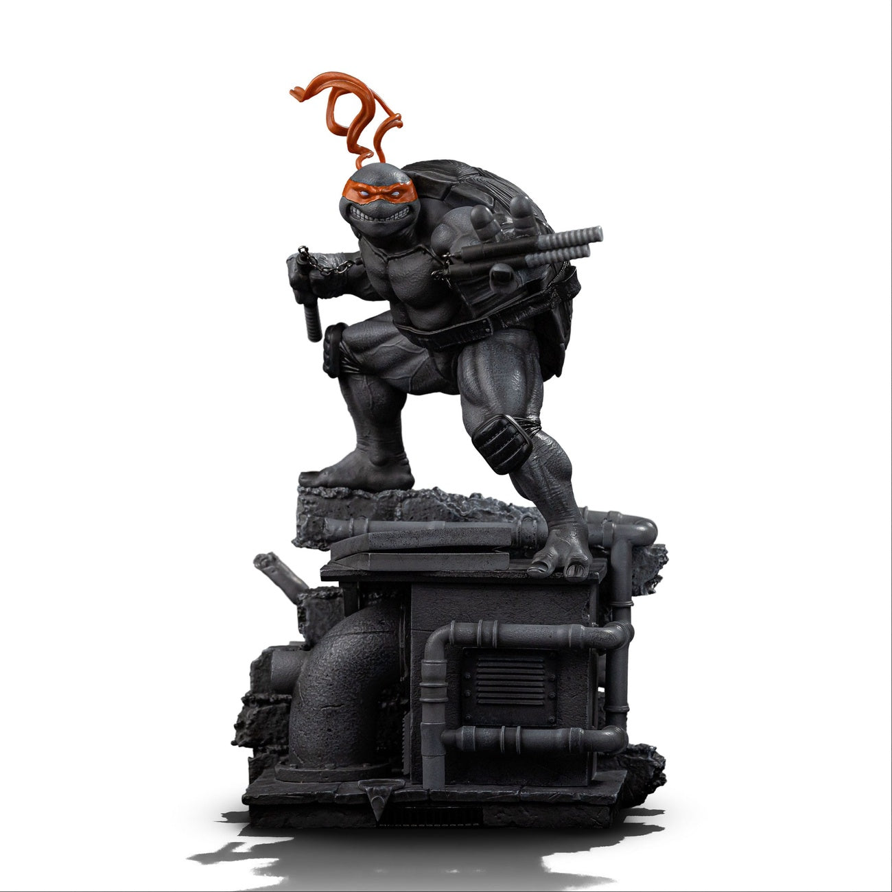 Product image Teenage Mutant Ninja Turtles Art Scale Statue 1/10 Michelangelo Black and White Variant 26 cm heo exclusive