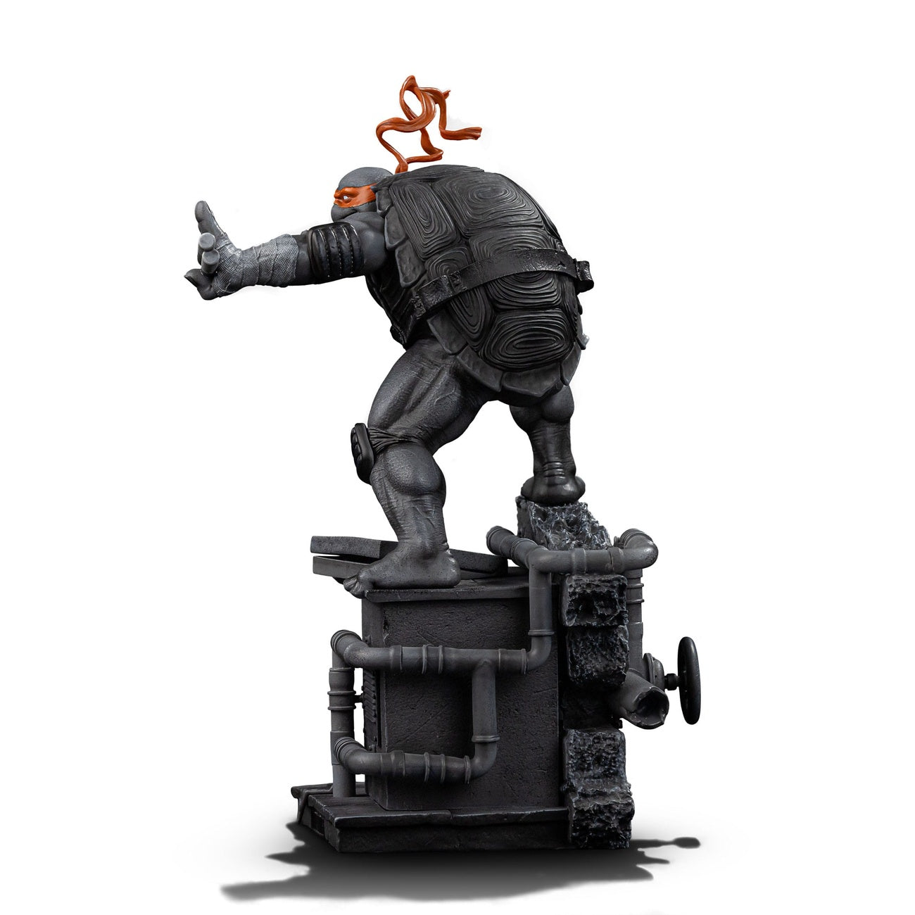 Product image Teenage Mutant Ninja Turtles Art Scale Statue 1/10 Michelangelo Black and White Variant 26 cm heo exclusive