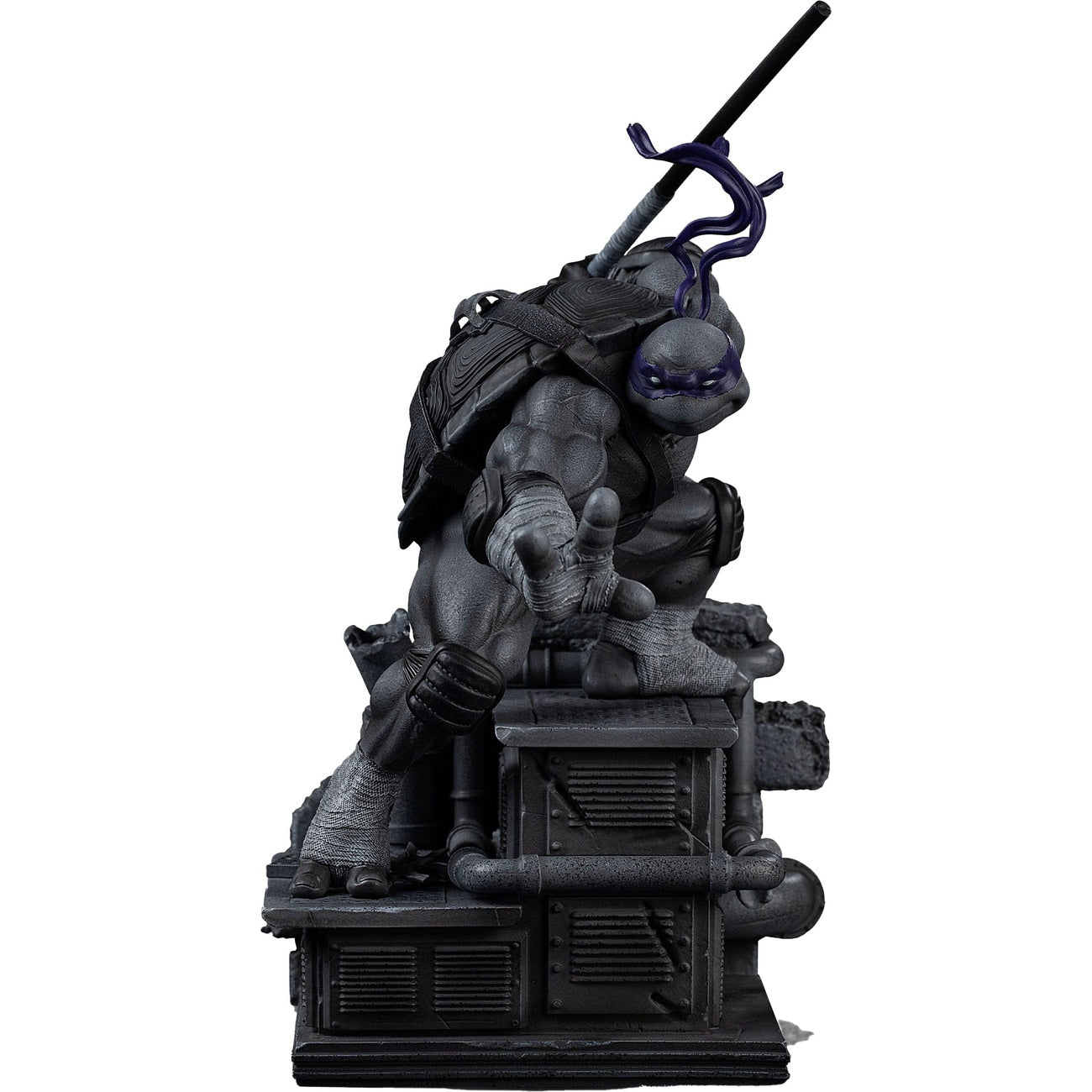 Product image Teenage Mutant Ninja Turtles Art Scale Statue 1/10 Donatello Black and White Variant 26 cm heo exclusive