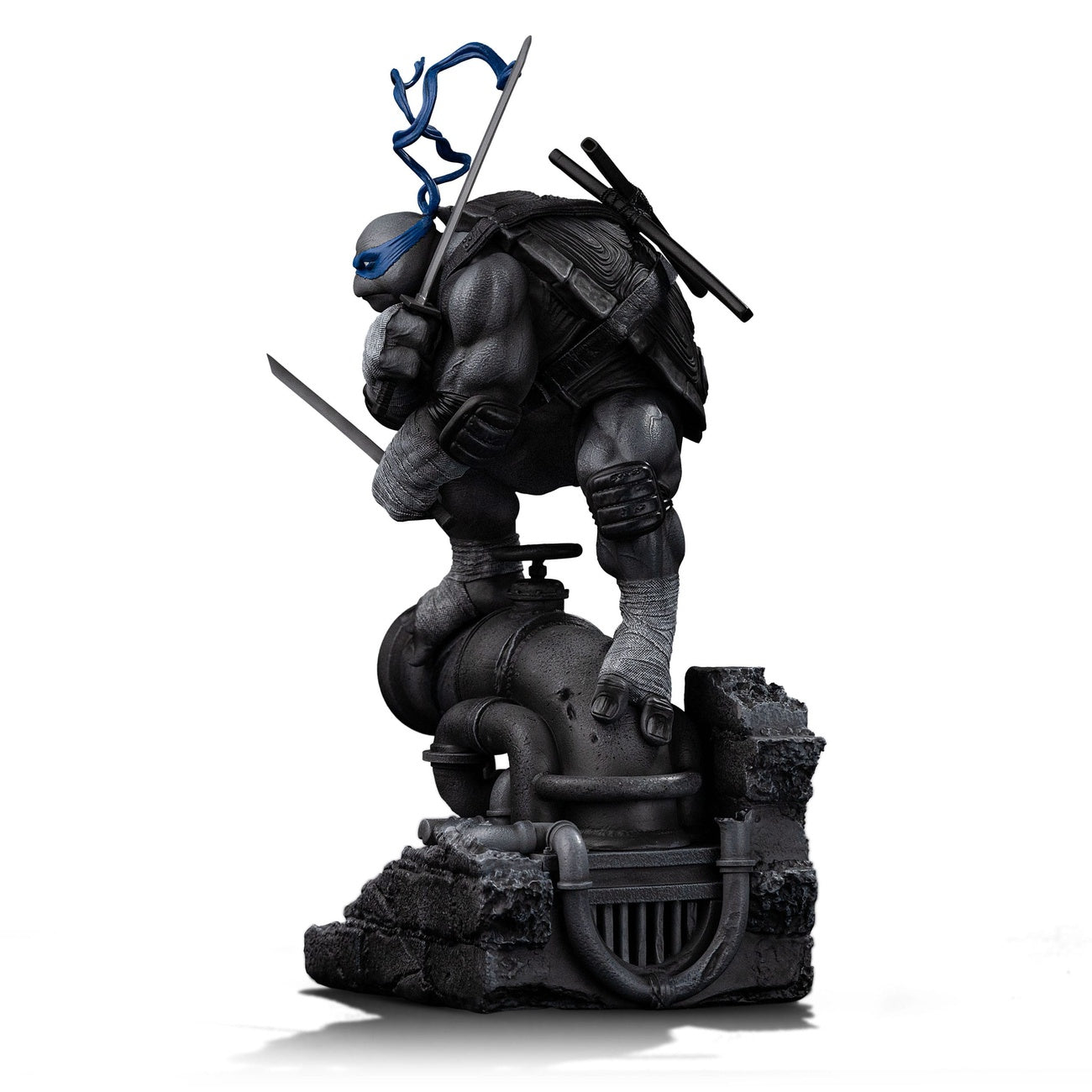 Product image Teenage Mutant Ninja Turtles Art Scale Statue 1/10 Leonardo Black and White Variant 26 cm heo exclusive
