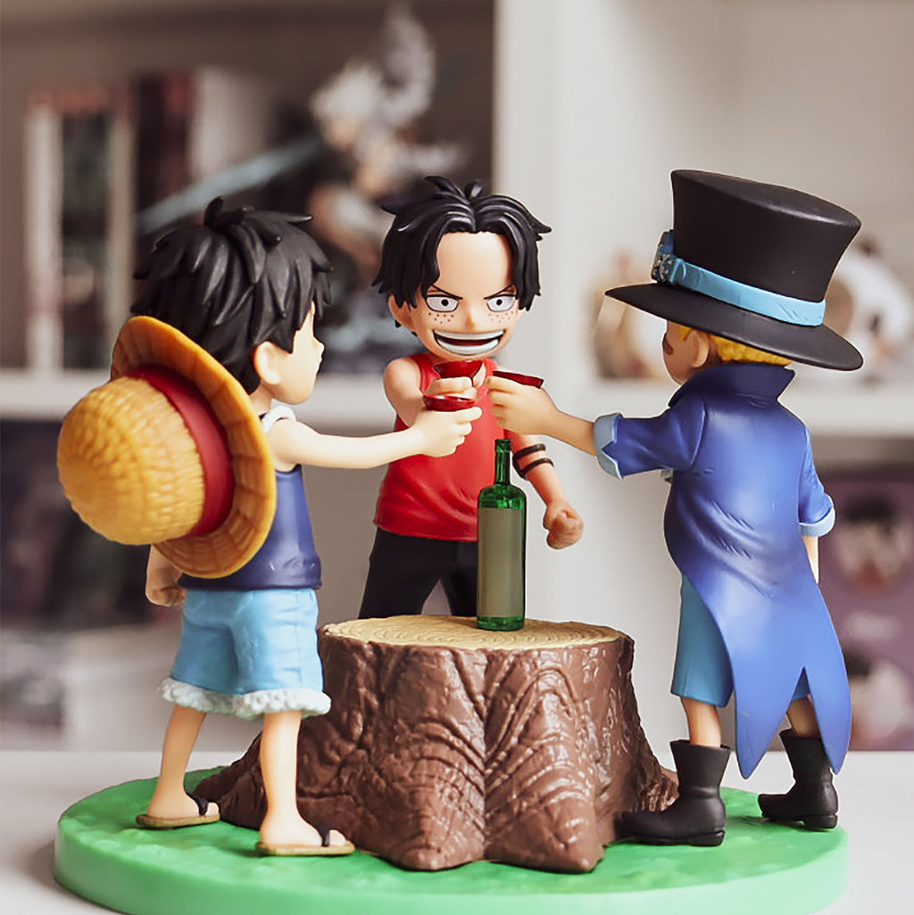 Product image One Piece - Ace, Sabo and Luffy Dramatic Memories Ichibansho Figure