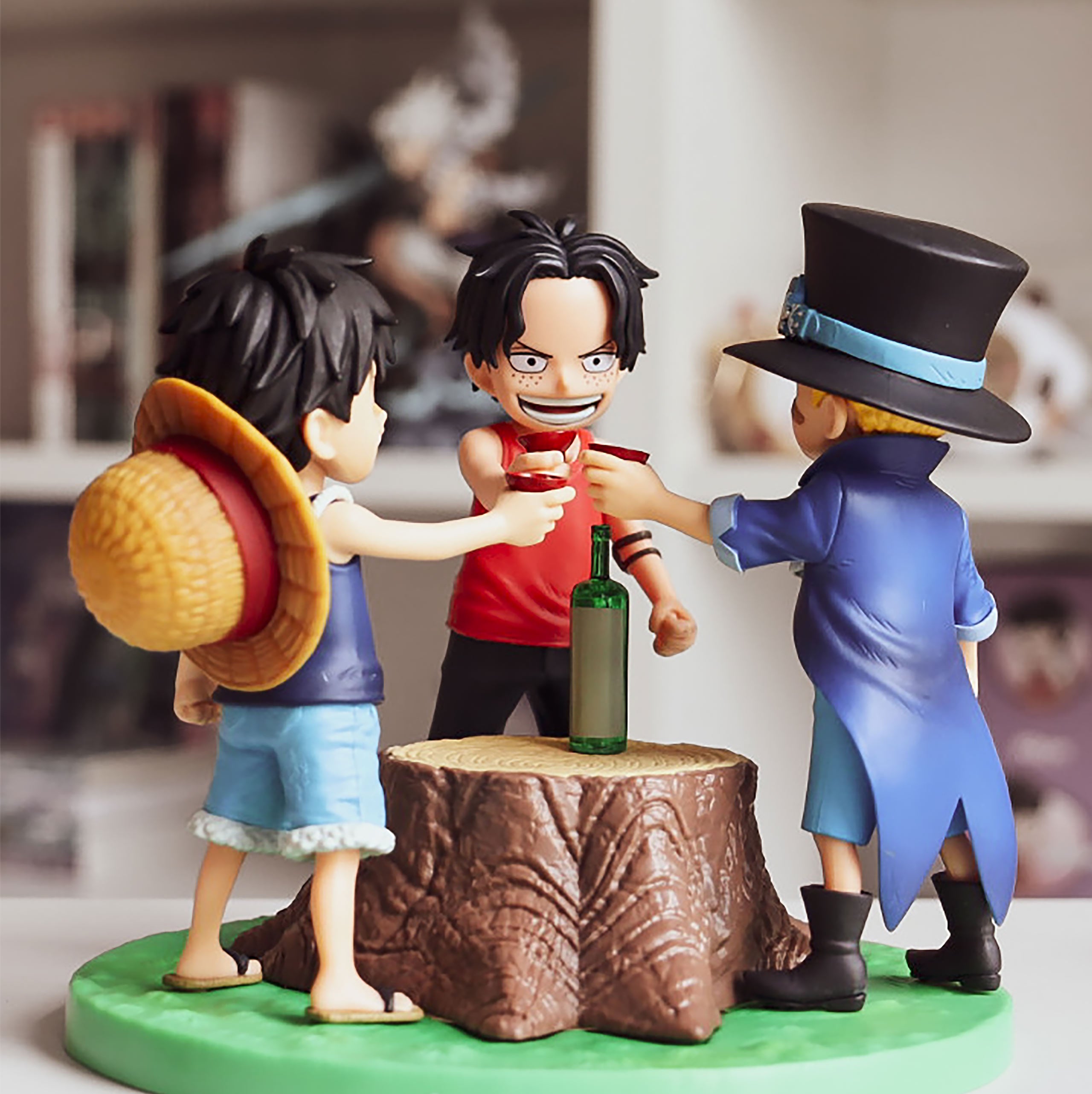 Product image One Piece - Ace, Sabo and Luffy Dramatic Memories Ichibansho Figure
