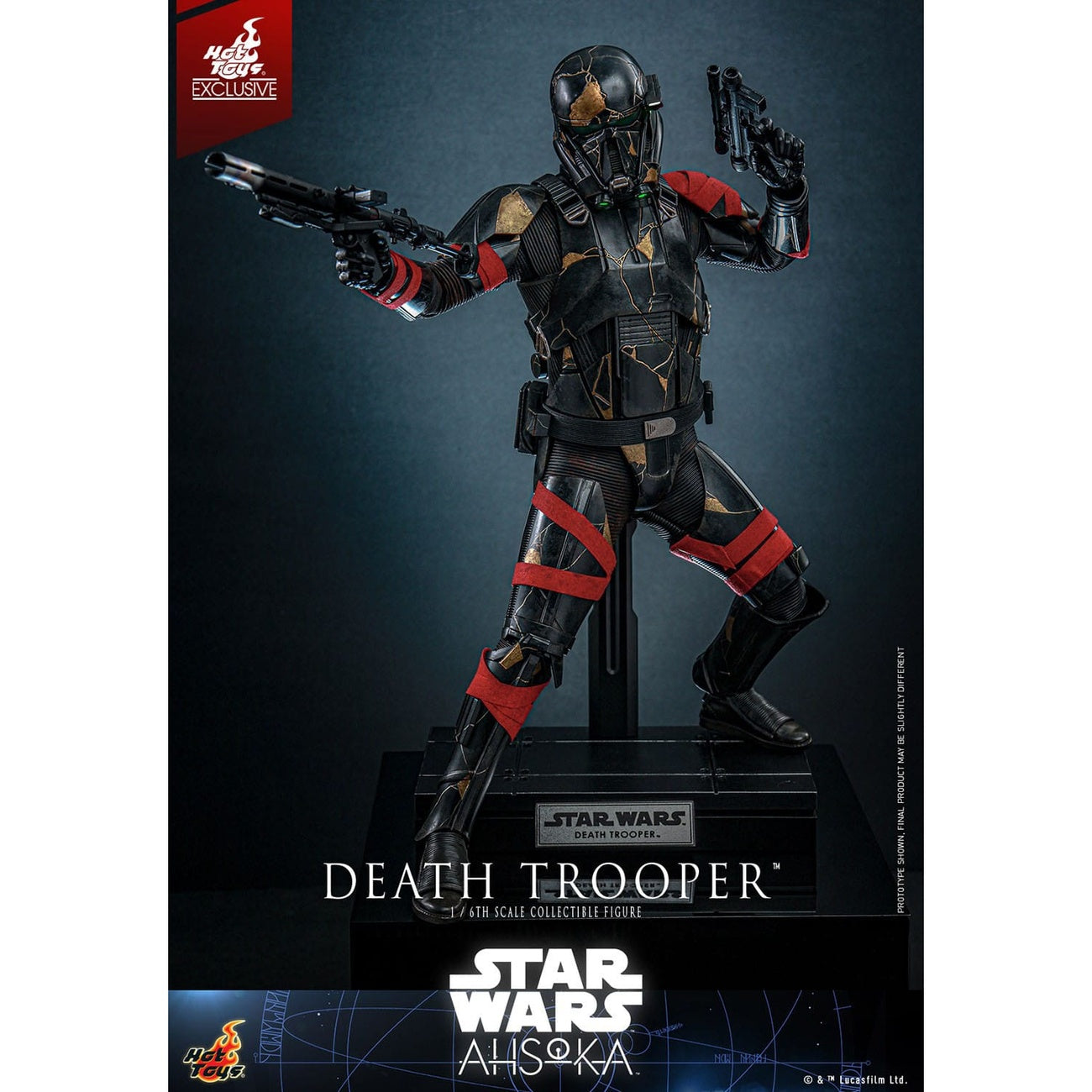 Product image Star Wars: Ahsoka Television Masterpiece 1/6 Death Trooper Action Figure Hot Toys Exclusive 31 cm
