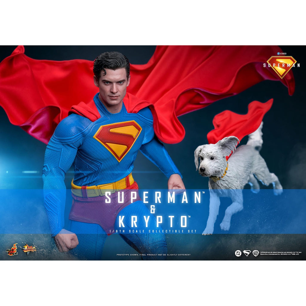 Product image Superman (2025) Movie Masterpiece Action Figure 1/6 Superman & Krypto 33 cm