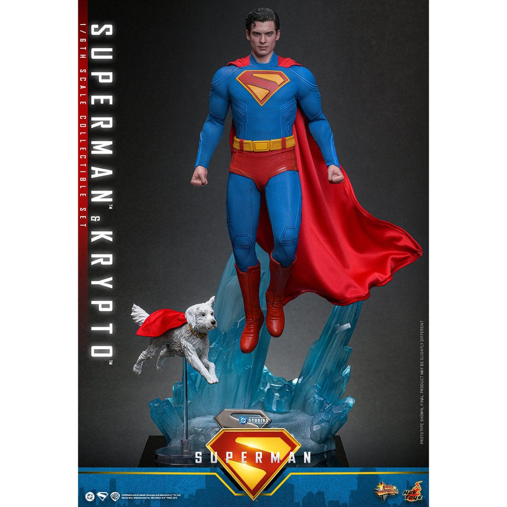 Product image Superman (2025) Movie Masterpiece Action Figure 1/6 Superman & Krypto 33 cm