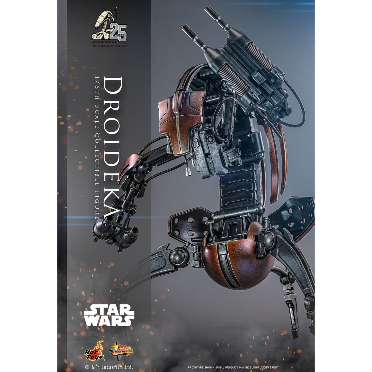 Product image Star Wars Episode I Movie Masterpiece Action Figure 1/6 Droideka 27 cm