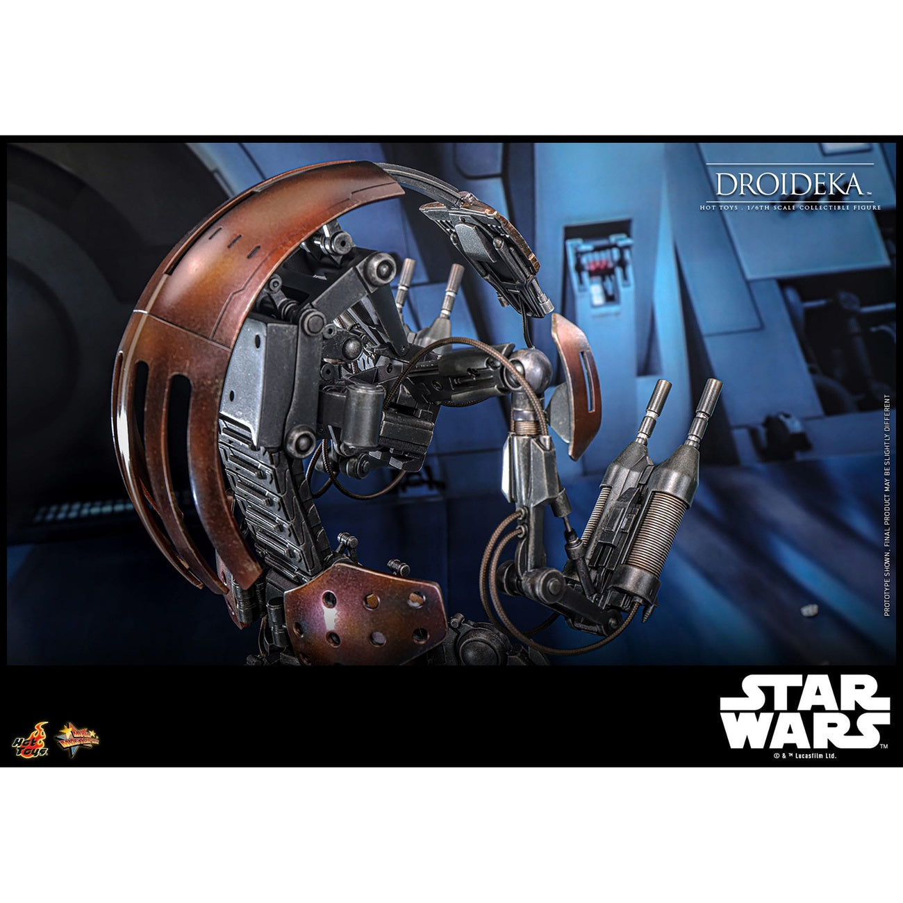 Product image Star Wars Episode I Movie Masterpiece Action Figure 1/6 Droideka 27 cm